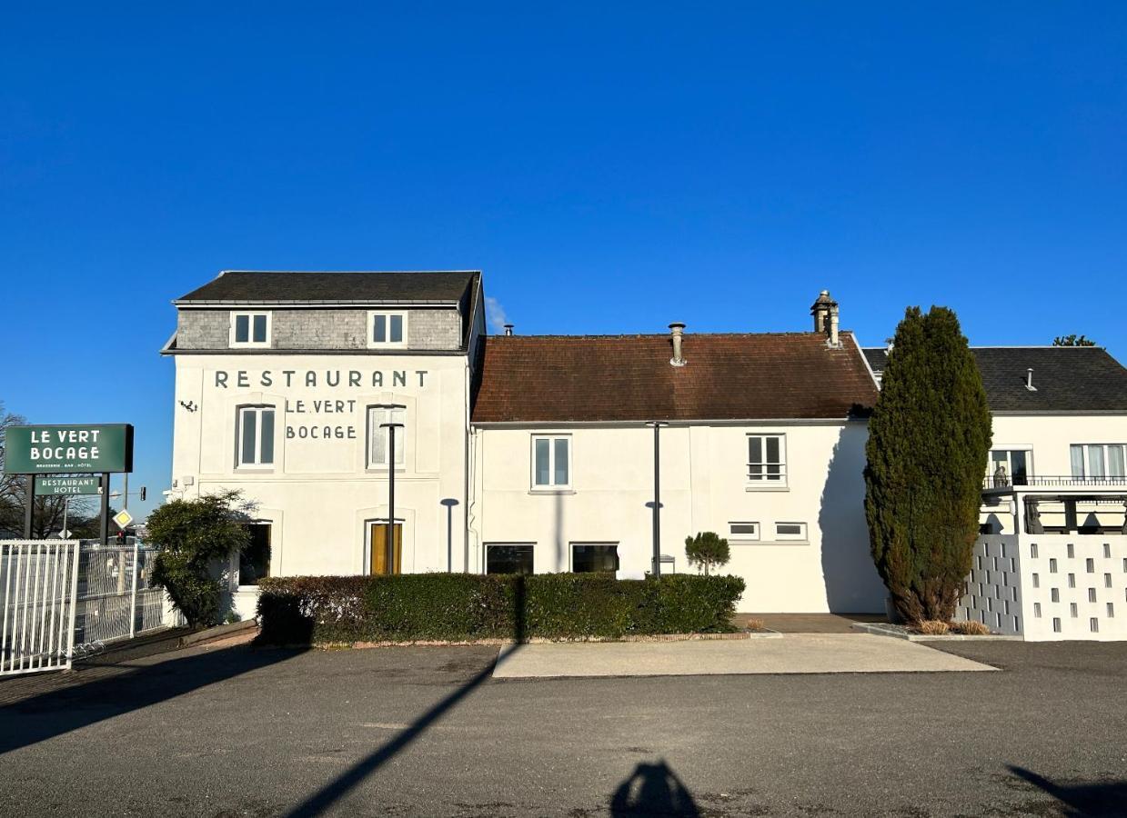Logis Hotel & Restaurant Le Vert Bocage Franqueville-Saint-Pierre Exteriér fotografie