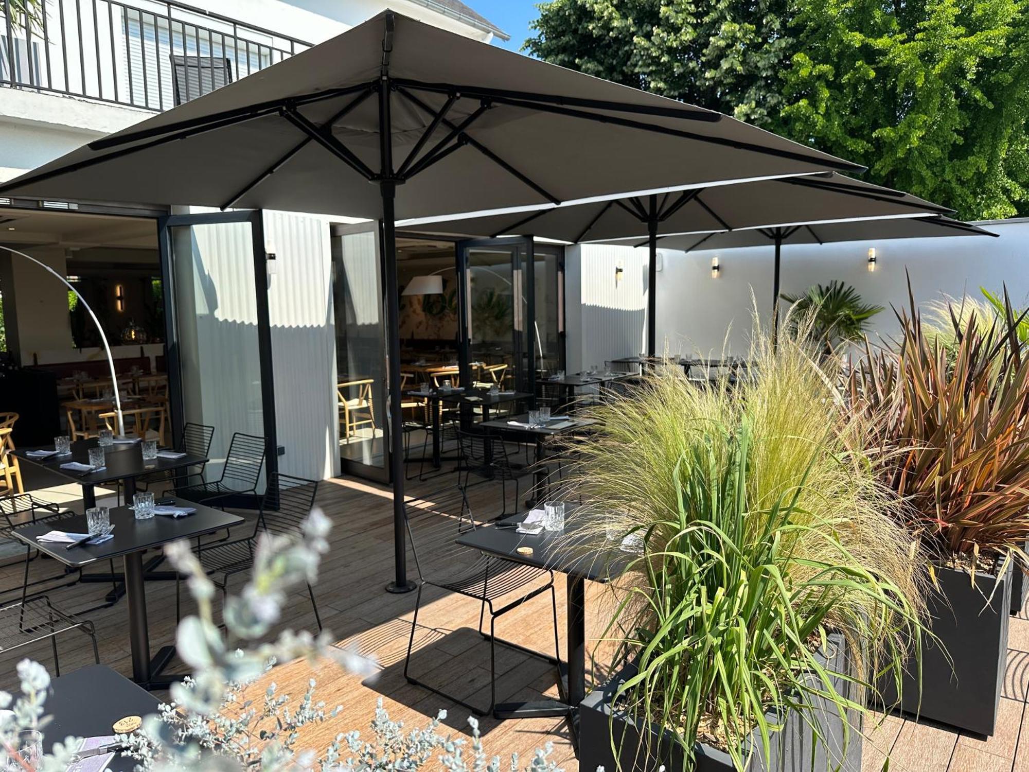 Logis Hotel & Restaurant Le Vert Bocage Franqueville-Saint-Pierre Exteriér fotografie